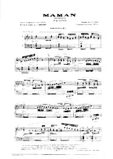 scarica la spartito per fisarmonica Maman (Mamma) (Arrangement : Michel Brédia) (Orchestration) (Tango) in formato PDF