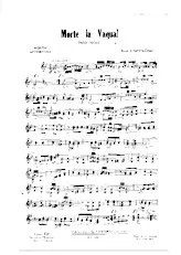 scarica la spartito per fisarmonica Morte la vaqua (Orchestration) (Paso Doble) in formato PDF