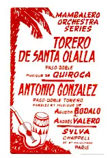 télécharger la partition d'accordéon Torero de Santa Olalla (Orchestration Complète) (Paso Doble) au format PDF