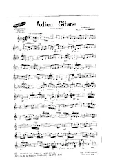 download the accordion score Adieu Gitane (Paso Doble) in PDF format