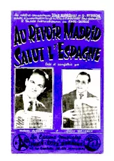 télécharger la partition d'accordéon Au revoir Madrid (Orchestration) (Paso Doble) au format PDF