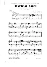 télécharger la partition d'accordéon Swing Girl (Fox Swing) (Avec chorus spécial) au format PDF