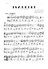 descargar la partitura para acordeón Isabelle (Java Mazurka) en formato PDF