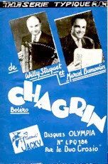 télécharger la partition d'accordéon Chagrin (Arrangement : Germain Ducarne) (Orchestration) (Boléro) au format PDF