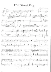 télécharger la partition d'accordéon 12th Street Rag au format PDF