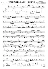 descargar la partitura para acordeón Tarentella de Urbino en formato PDF