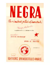 download the accordion score Negra (Tu n'auras plus d'amour) (Orchestration Complète) (Tango Malambo) in PDF format