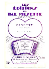 télécharger la partition d'accordéon Ginette (Valse Musette) au format PDF