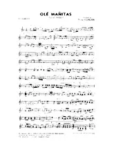 télécharger la partition d'accordéon Olé Mañitas (Paso Doble) au format PDF