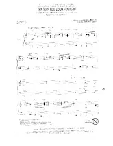scarica la spartito per fisarmonica The Way You Look Tonight (Arrangement : Kirby Shaw) (Slow) in formato PDF