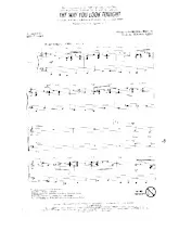 télécharger la partition d'accordéon The Way You Look Tonight (Arrangement : Kirby Shaw) (Slow) au format PDF