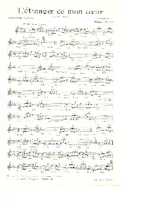 télécharger la partition d'accordéon L'étranger de mon coeur (Slow Rock) au format PDF