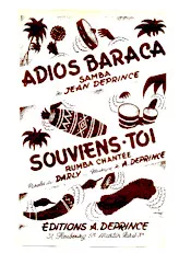 scarica la spartito per fisarmonica Adios Baraca (Orchestration) (Samba) in formato PDF