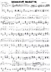 descargar la partitura para acordeón Monsieur Musette (Java) en formato PDF