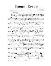 scarica la spartito per fisarmonica Tango Créole in formato PDF