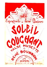 download the accordion score Soleil couchant (Valse Musette) in PDF format