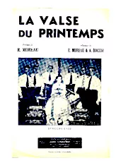 télécharger la partition d'accordéon La valse du printemps (Valse Musette Chantée) au format PDF