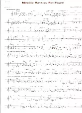 descargar la partitura para acordeón Mireille Mathieu Pot Pourri (Arrangement : Gérard Merson) en formato PDF