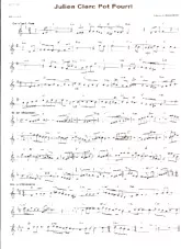 télécharger la partition d'accordéon Julien Clerc Pot Pourri (Arrangement : Gérard Merson) au format PDF