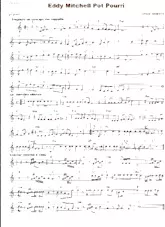 download the accordion score Eddy Mitchell Pot Pourri (Arrangement : Gérard Merson) in PDF format