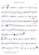 download the accordion score Insouciance in PDF format