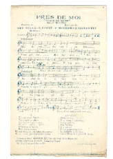 descargar la partitura para acordeón Près de moi (Clair de lune) (Valse) en formato PDF