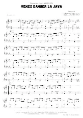 download the accordion score Venez danser la java in PDF format