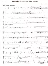 scarica la spartito per fisarmonica Frédéric François Pot Pourri (Arrangement : Gérard Merson) in formato PDF