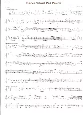 download the accordion score Hervé Vilard Pot Pourri (Arrangement : Gérard Merson) in PDF format