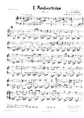 scarica la spartito per fisarmonica L'Ambertoise (Marche) in formato PDF