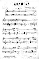 descargar la partitura para acordeón HABANERA en formato PDF