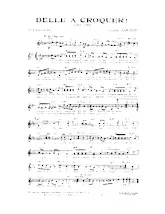 descargar la partitura para acordeón Belle à croquer (Cha Cha) en formato PDF