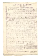 scarica la spartito per fisarmonica Monte Carlo (Fox Trot) in formato PDF