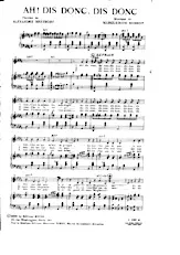 download the accordion score Ah Dis donc Dis donc (Irma la douce) in PDF format