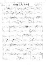 download the accordion score Nostalgia (Tango Habanera) (Manuscrite) in PDF format