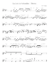 descargar la partitura para acordeón La liste de Schindler (Relevé) en formato PDF