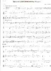 descargar la partitura para acordeón Gérard Lenorman Pot Pourri (Arrangement : Gérard Merson) en formato PDF