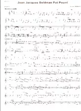 télécharger la partition d'accordéon Jean-Jacques Goldman Pot Pourri (Arrangement : Gérard Merson) au format PDF