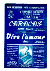 download the accordion score Caracas (Orchestration) (Rumba Boléro) in PDF format