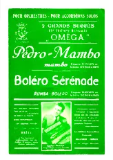 télécharger la partition d'accordéon Pédro Mambo (Orchestration) au format PDF
