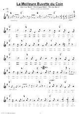 scarica la spartito per fisarmonica La meilleure buvette du coin (Marche à chanter sans modération) in formato PDF
