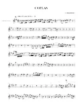 descargar la partitura para acordeón Coplas (Partie : Saxophone Ténor) en formato PDF