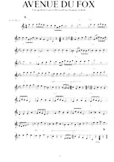 download the accordion score Avenue du Fox in PDF format