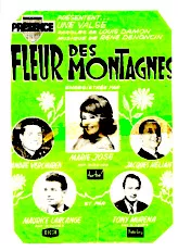 download the accordion score Fleur des montagnes (Valse) in PDF format