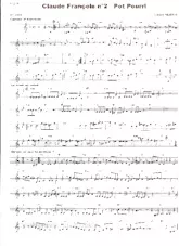 télécharger la partition d'accordéon Claude François Pot Pourri n°2 (Arrangement : Gérard Merson) au format PDF