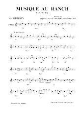 télécharger la partition d'accordéon Musique au ranch (Country) au format PDF