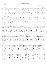 download the accordion score La Nonchalante in PDF format