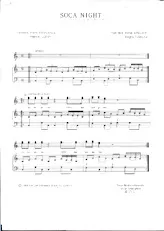 télécharger la partition d'accordéon Soca Night au format PDF