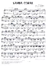 download the accordion score Samba Corail in PDF format