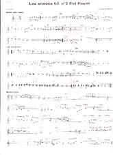 scarica la spartito per fisarmonica Les années 60 Pot Pourri n°2 (Arrangement : Gérard Merson) in formato PDF